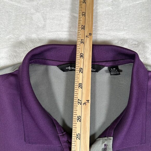 Travis Mathew Polo Shirt Men Size L Short Sleeve Stretch Embroidered Logo Golf - Picture 9 of 9